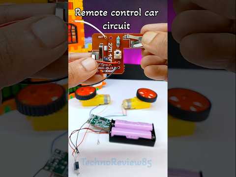 Rc car remote control transmitter and receiver circuit #technoreview85