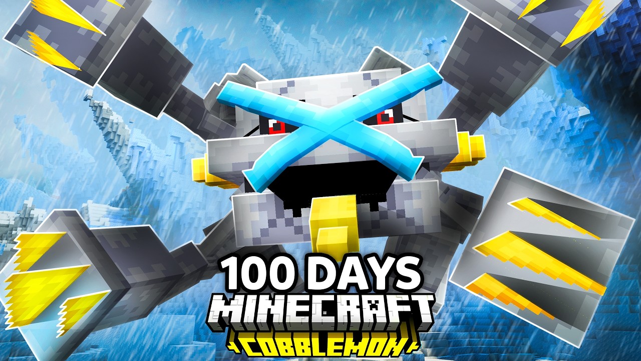 100 Days as Shiny Mega Trainer in Cobblemon 🏆