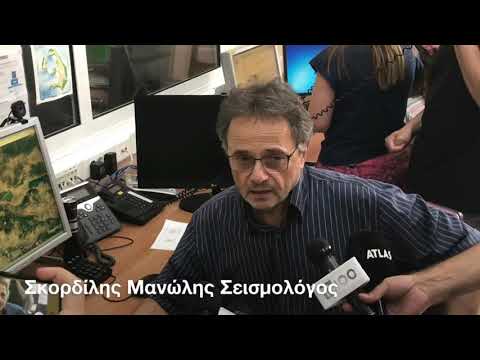 Ο Μανώλης Σκορδίλης για το σεισμό στη Θεσσαλονίκη