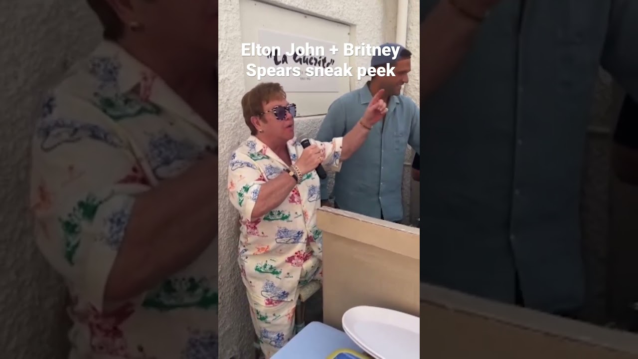 Elton John Teases Upcoming Collaboration with Britney Spears