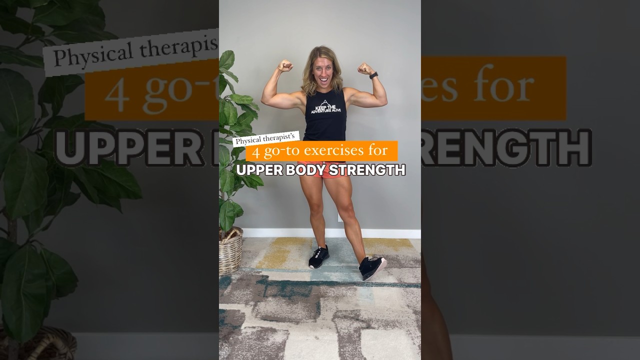4 Essential Upper Body Strength Exercises 💪