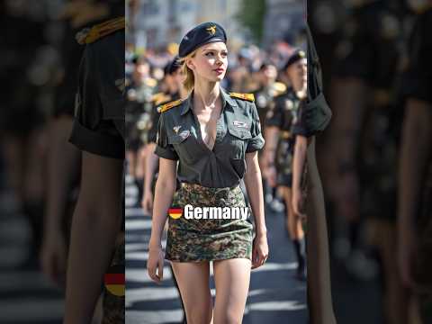 10 Beautiful Female Soldiers 💃 From 10 Countries 🌍 e20