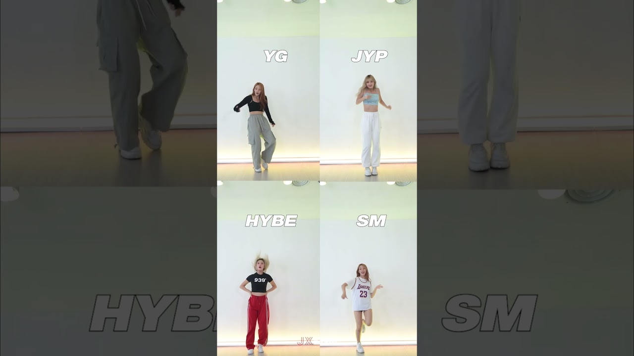 🤩 기획사별 춤선 비교! HYBE, JYP, SM, YG의 차이점은?