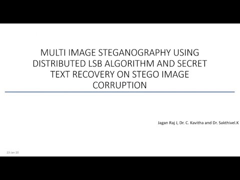 Multi Image Steganography using Distributed LSB Algorithm and Secret Text Recovery on Stego