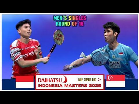 Zaki Ubaidillah vs Loh Kean Yew | Indonesia Masters 2026