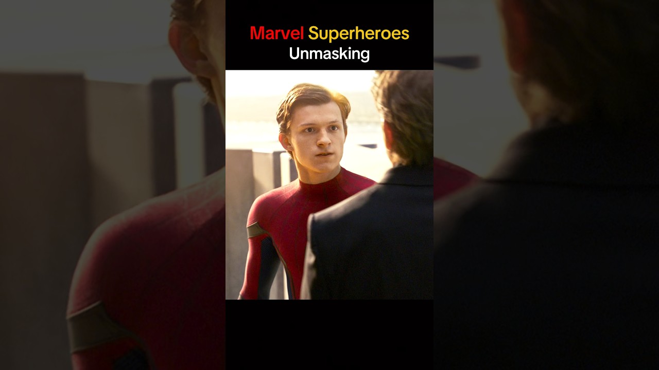 Marvel Superheroes Masking Vs Unmasking ☠️