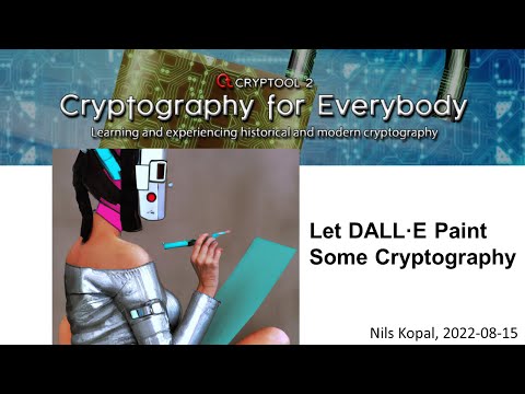 Let DALLΒ·E Paint Some Cryptography β What Does it Know About Cryptography?