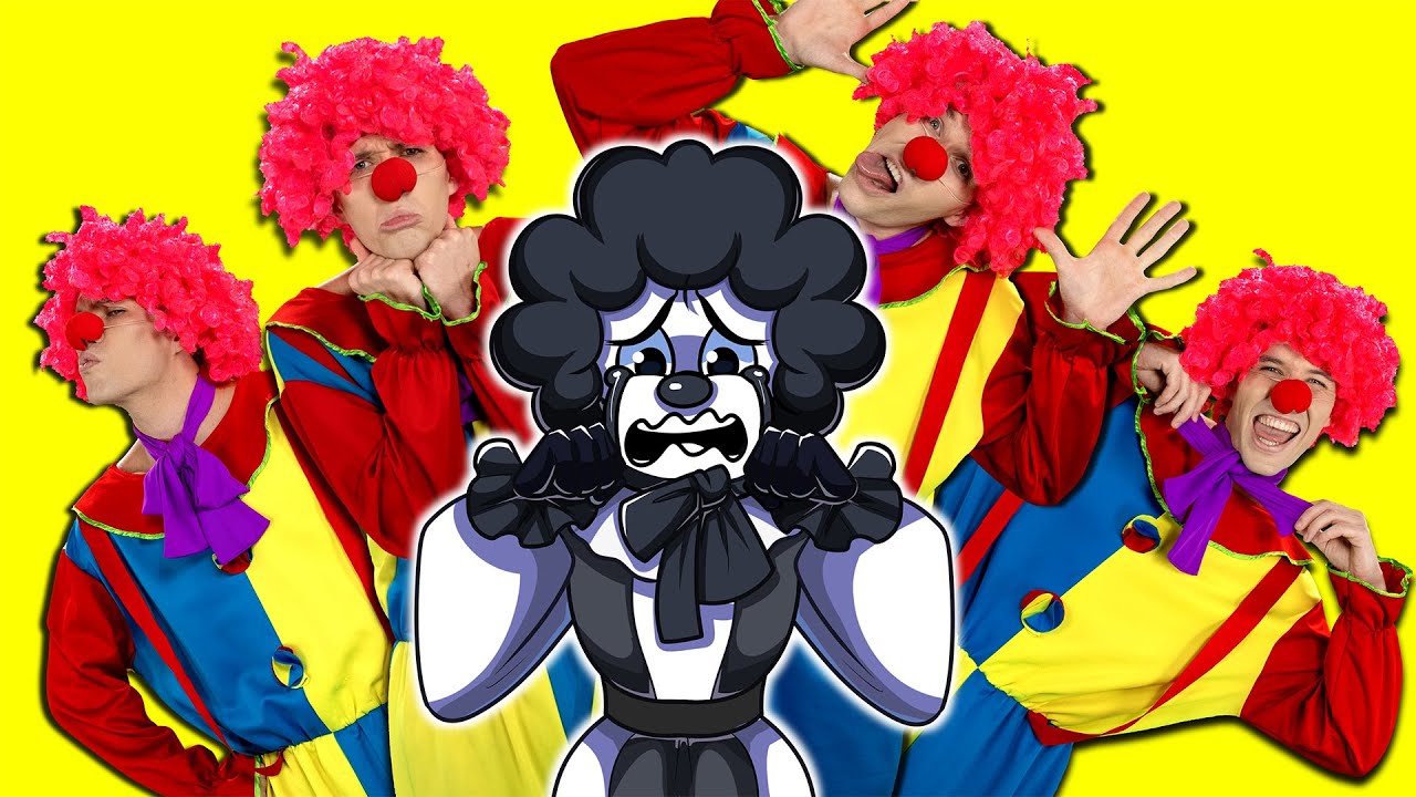 Five Little Clowns Count to 5 🎪