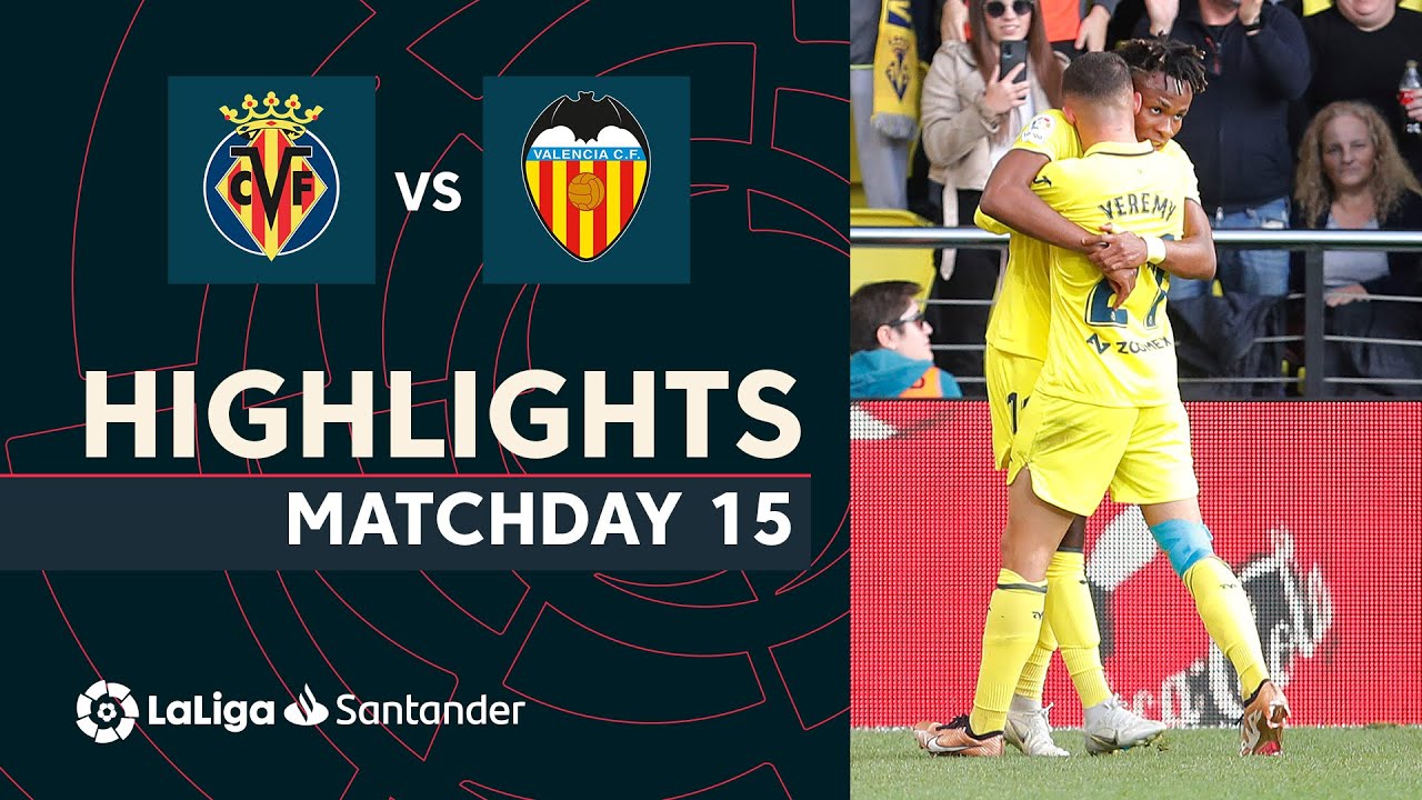 ¡Villarreal logra una remontada épica contra Valencia en el derbi! ⚽