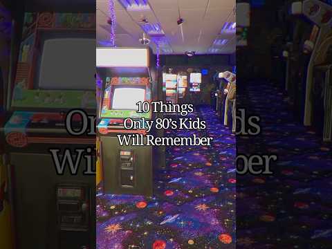 10 Things Only 80’s Kids Will Remember #80s #nostalgia #childhood #past #retro