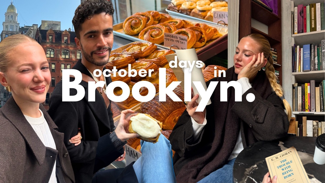 October in NYC: Bookstores, Cinnamon Rolls & Fall Recipes 🍂