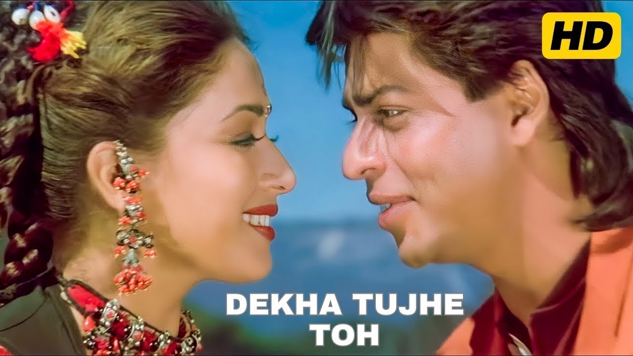Dekha Tujhe Toh | SRK & Madhuri Romantic Hit 🎶