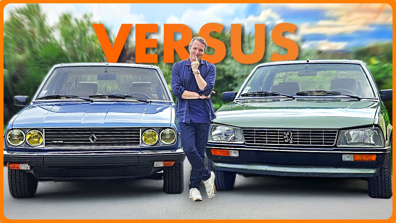 Voitures françaises des années 80 : Renault 30 TX vs Peugeot 505 GTI 🚗
