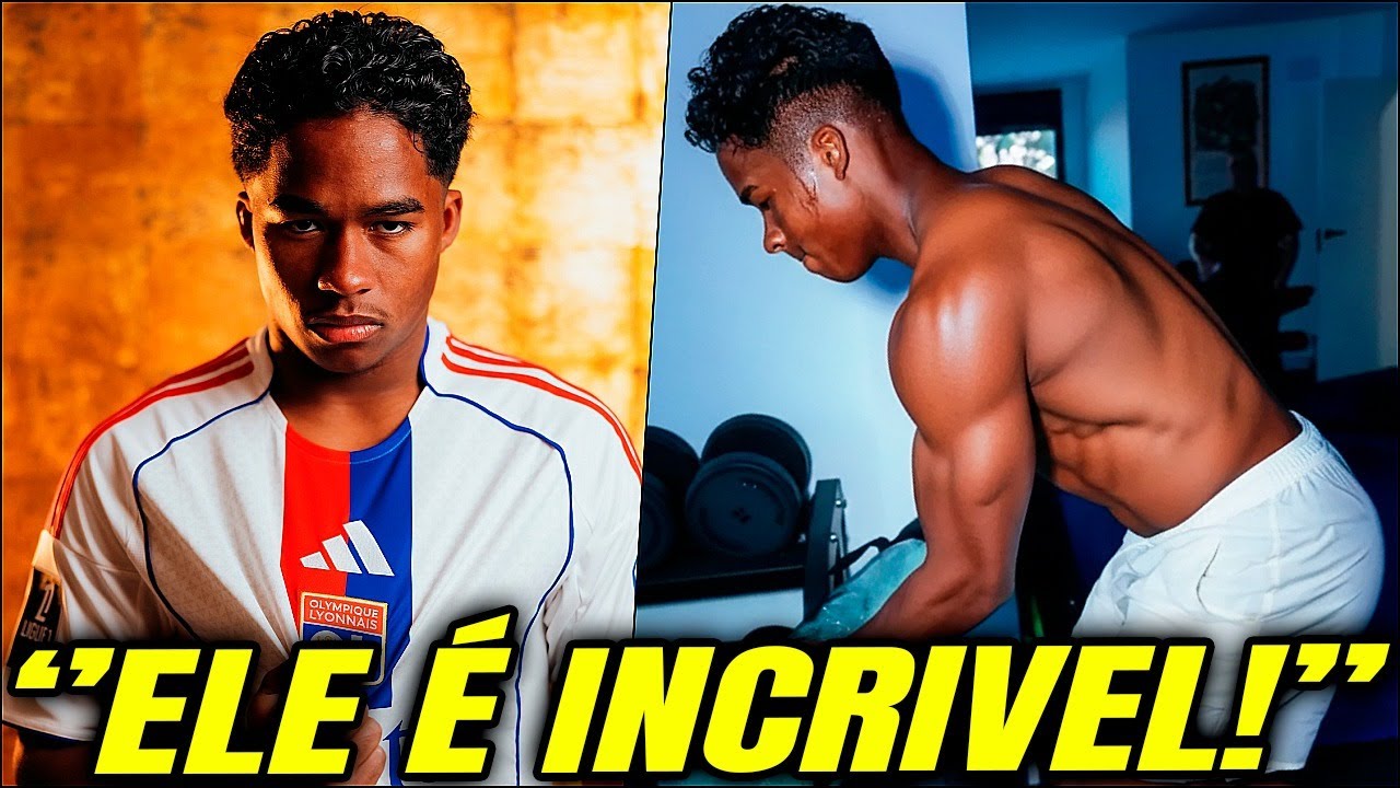 Endrick Chocou os Médicos do Lyon 😱