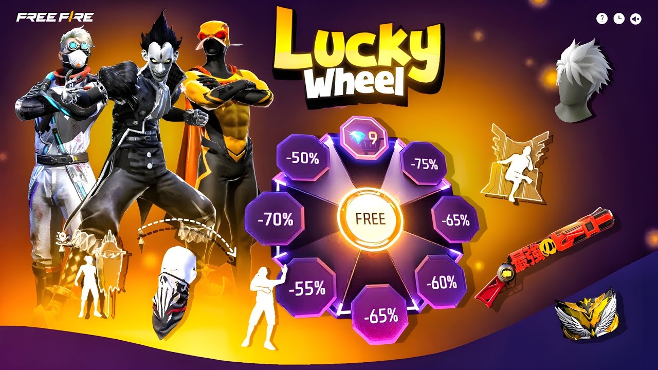 Next Lucky Wheel Event Free Fire 💥😮| free fire new event | ff new event | new event free fire