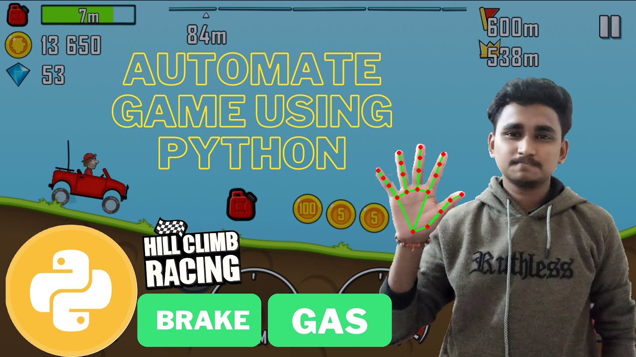 Automate Hill Climb Racing with Python 🚗