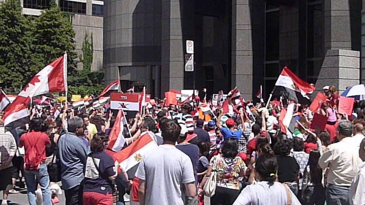 3 Egyptian Protest in Montreal 🇨🇦 - June 30, 2013