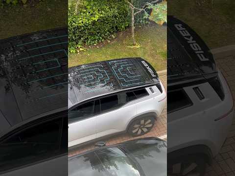 Is this the future? Solar Panel on the roof of an electric car - did you know this existed?