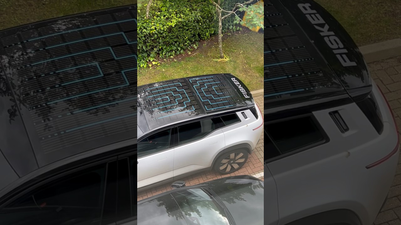 Revolutionizing Transportation: Solar-Powered Electric Car Roofs ☀️