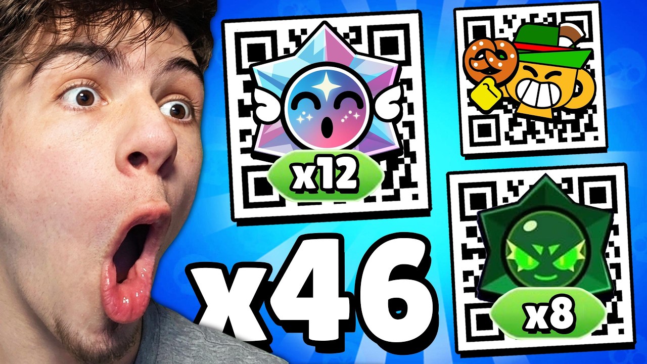 ALL 26 26 QR Codes & 20 Free Rewards in Brawl Stars ๐ฎ