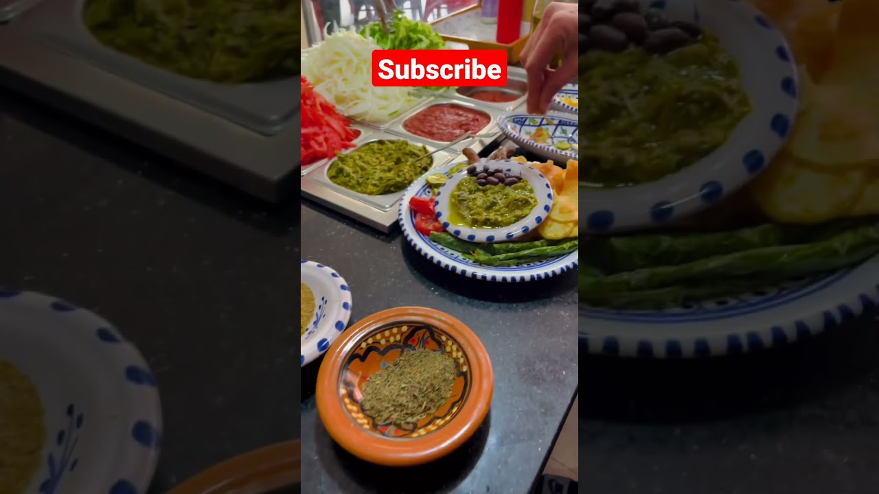 صحن تونسي على طريقة الباي 🍽️