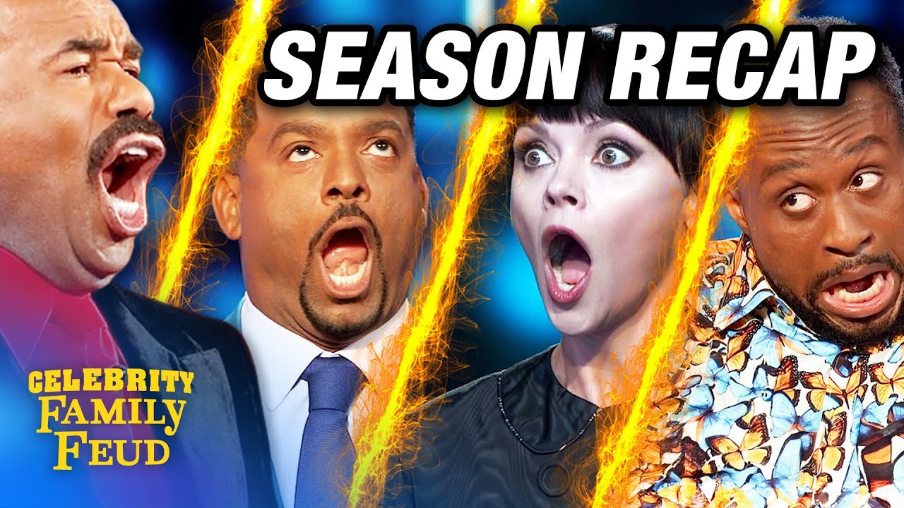 Unbelievable Celebrity Family Feud Moments of 2023 That Left Steve Harvey Speechless! 🎉