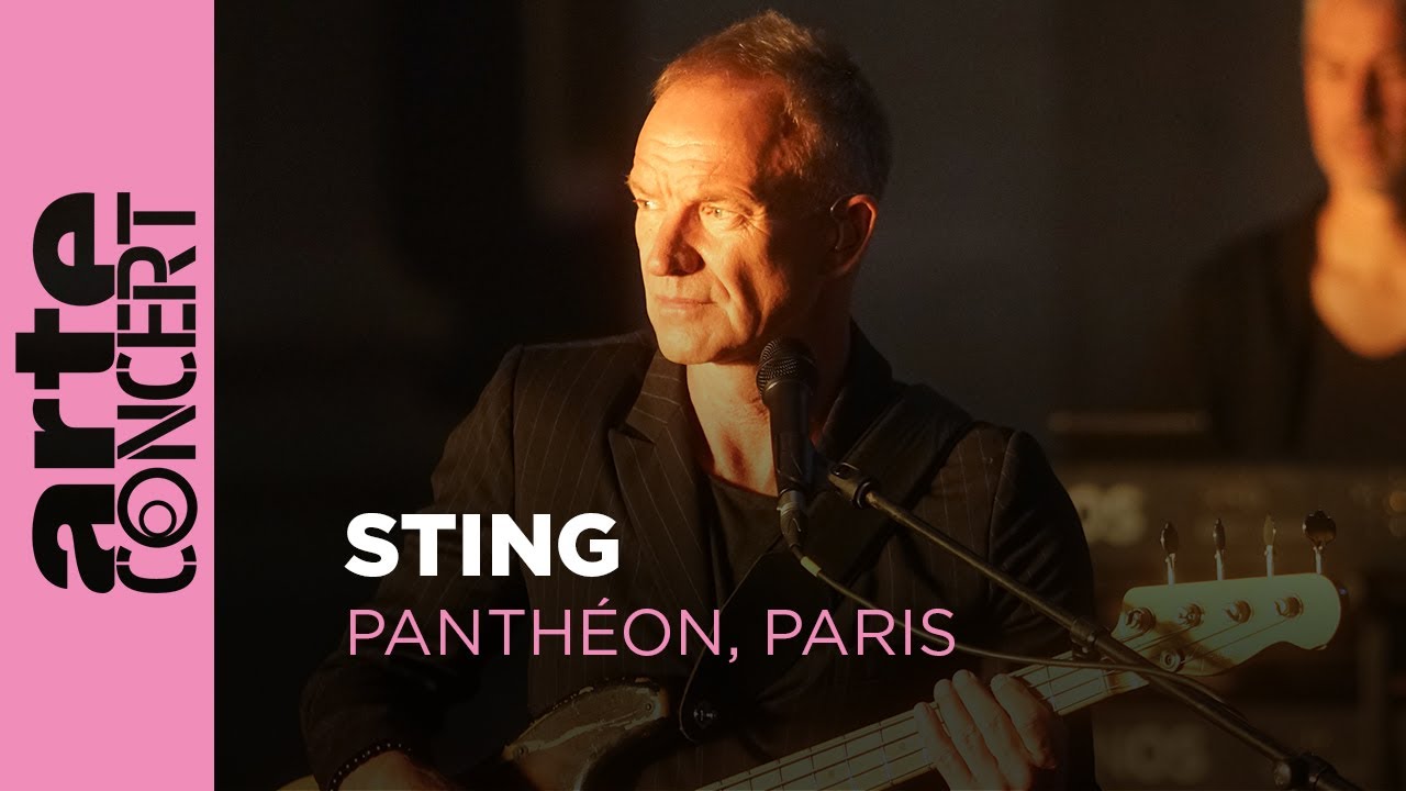 Sting Performs Live at Panthéon for Fip’s 50th 🎶