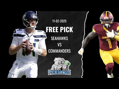 Seattle Seahawks vs Washington Commanders 11/2/25 NFL Pick & Prediction | NFL Week 9