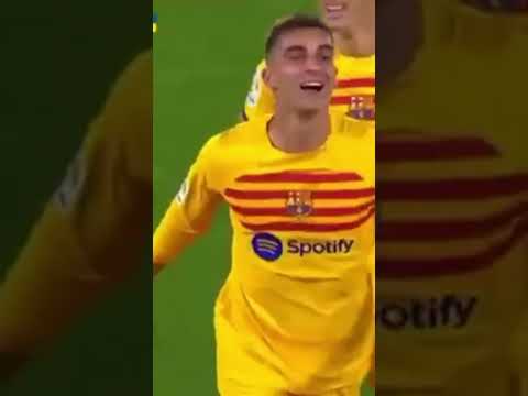 Ferran Torres score 🔥 Barcelona 4 vs 0 Elche #shorts#football