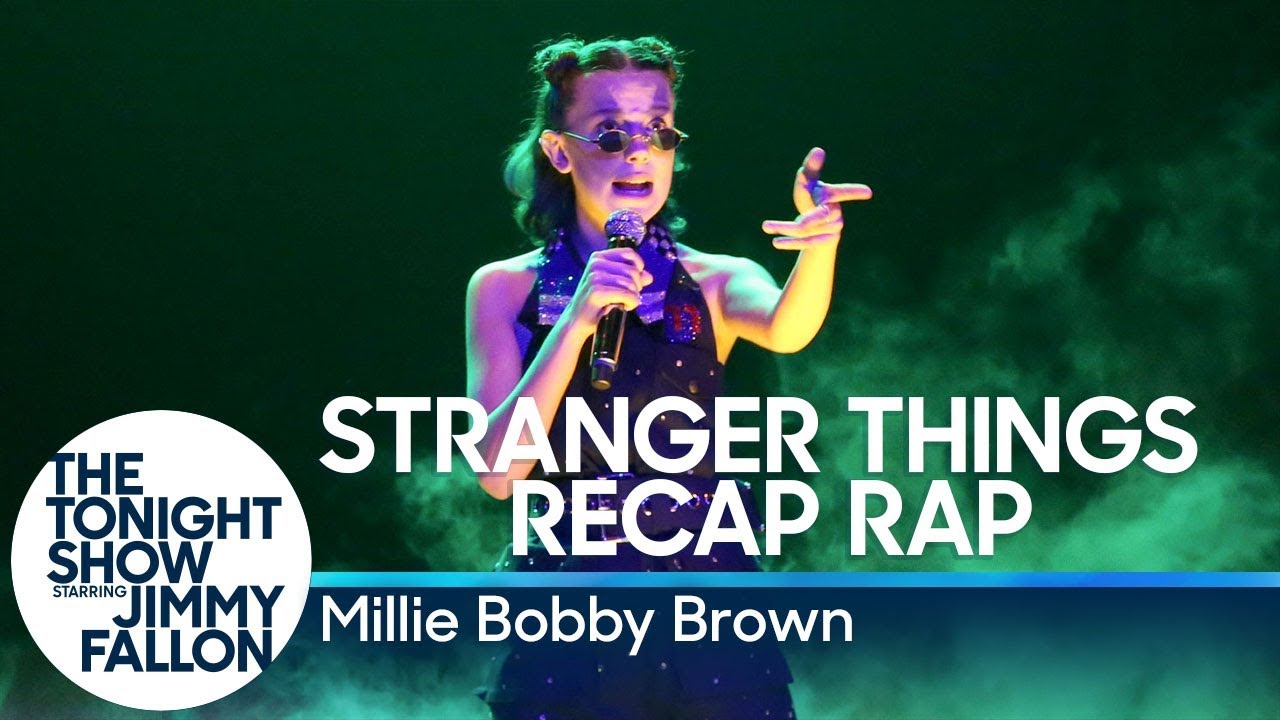 Millie Bobby Brown Performs Catchy Rap Summarizing Stranger Things Season 1 🎶