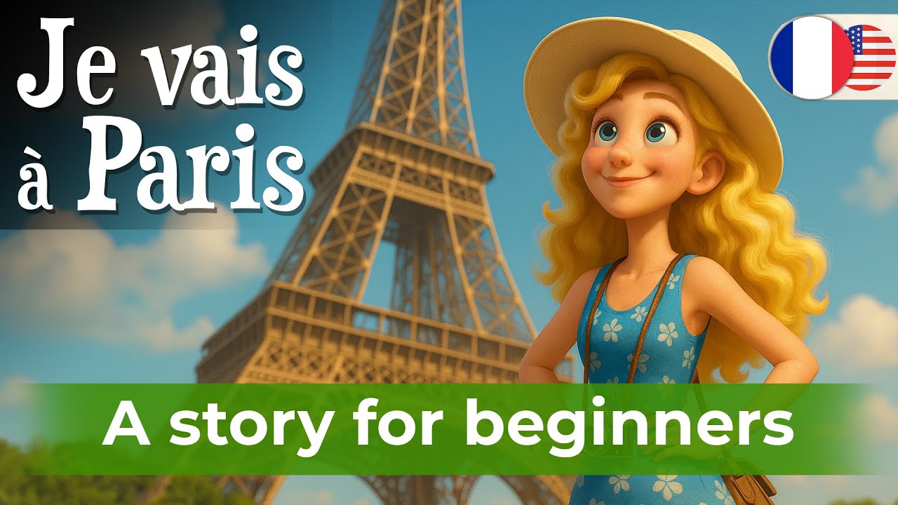 Je vais à Paris: Easy French for Beginners 🇫🇷