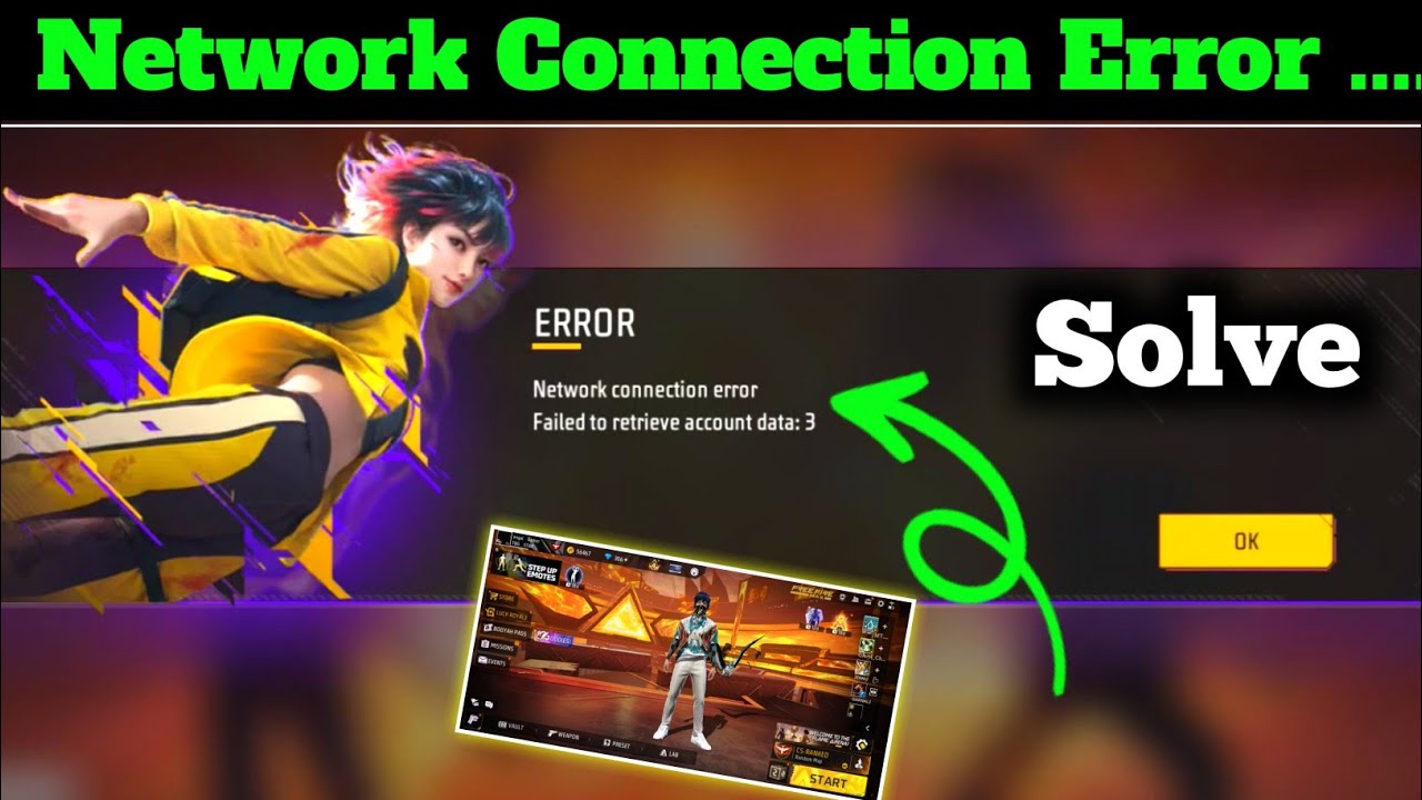 Free Fire Login Failed: Network Error 🔧