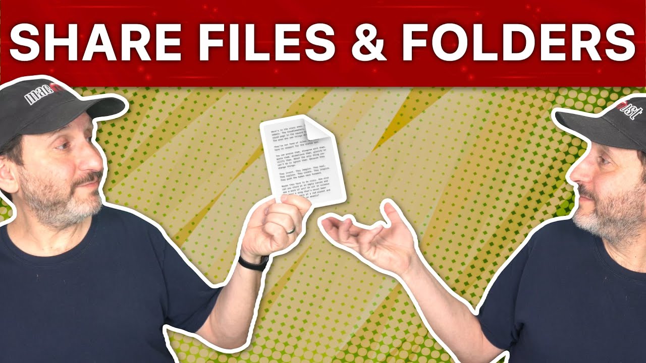 Share Files & Folders Easily with iCloud Drive 📁