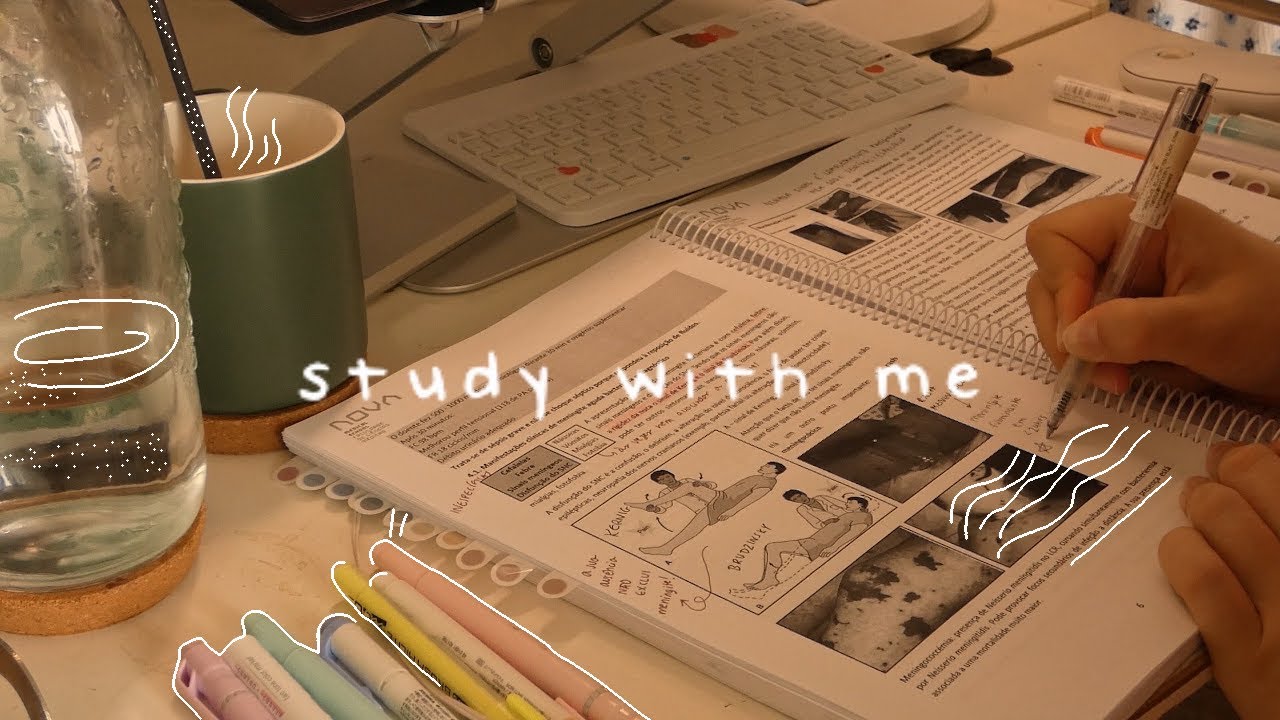 Study with Me: 4-Hour Pomodoro Session 🌙
