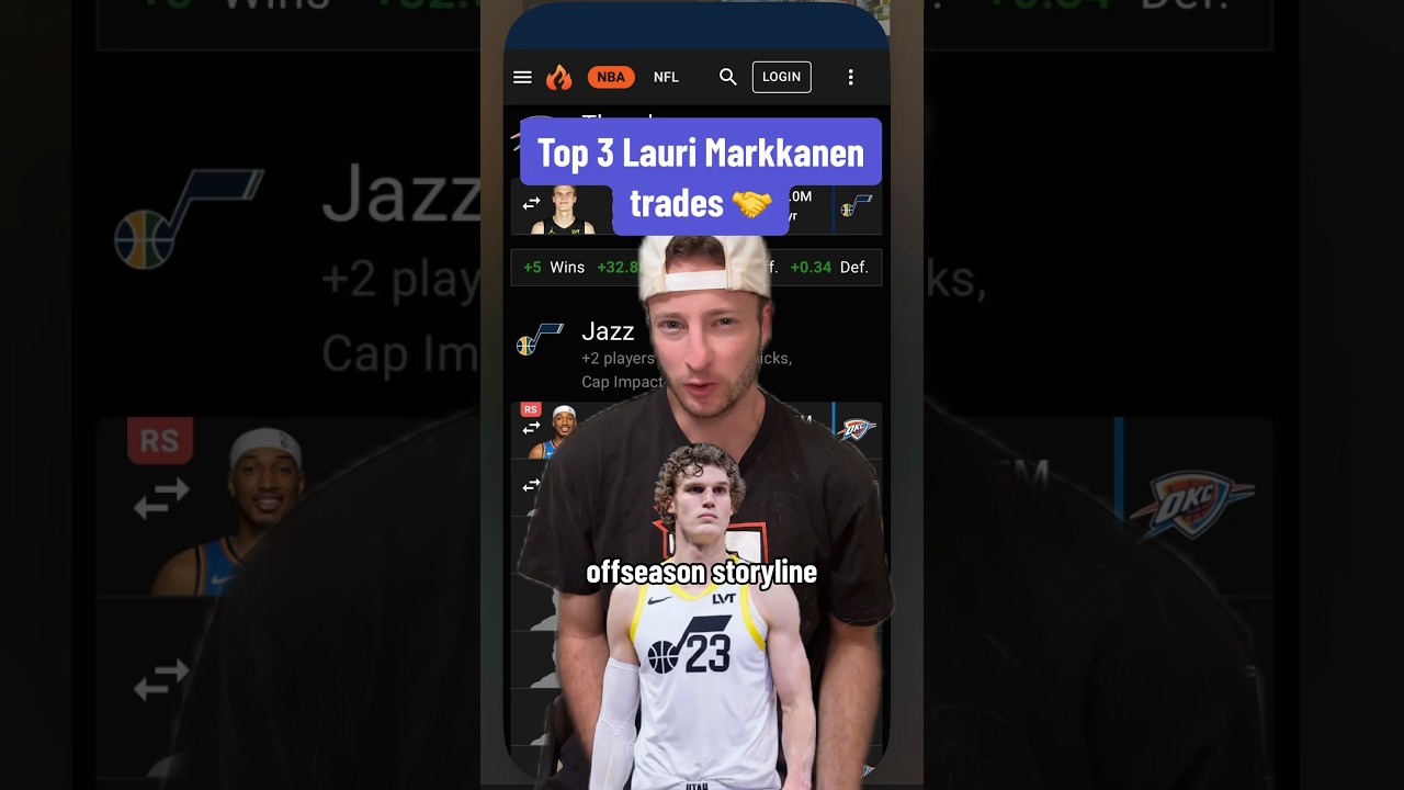 Top 3 Lauri Markkanen Trades That Shook the NBA ๐ค