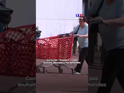 Pièce d'identité obligatoire pour un chariot de supermarché