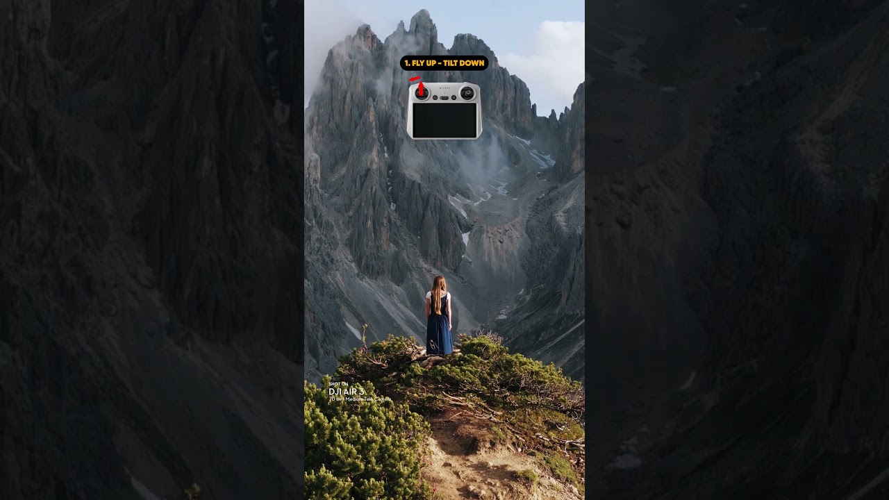 3 Tips for Cinematic Drone Shots with DJI Air 3 🎬