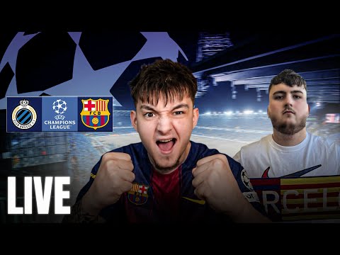 LIVE CLUB BRUGGE - BARCELONA cu FLORIN ANDRES | SEARA DE CHAMPIONS LEAGUE