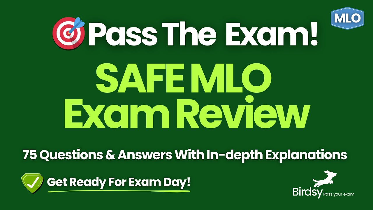 Pass the SAFE MLO Exam with Key Tips 🎯