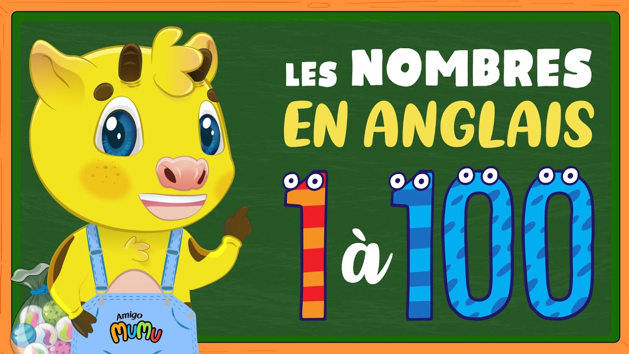 Chiffres 0-100 en Anglais 📊