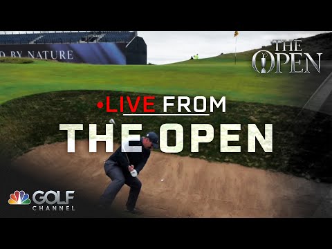 Johnson Wagner ALMOST holes out from Postage Stamp bunker | Live From The Open | Golf Channel
