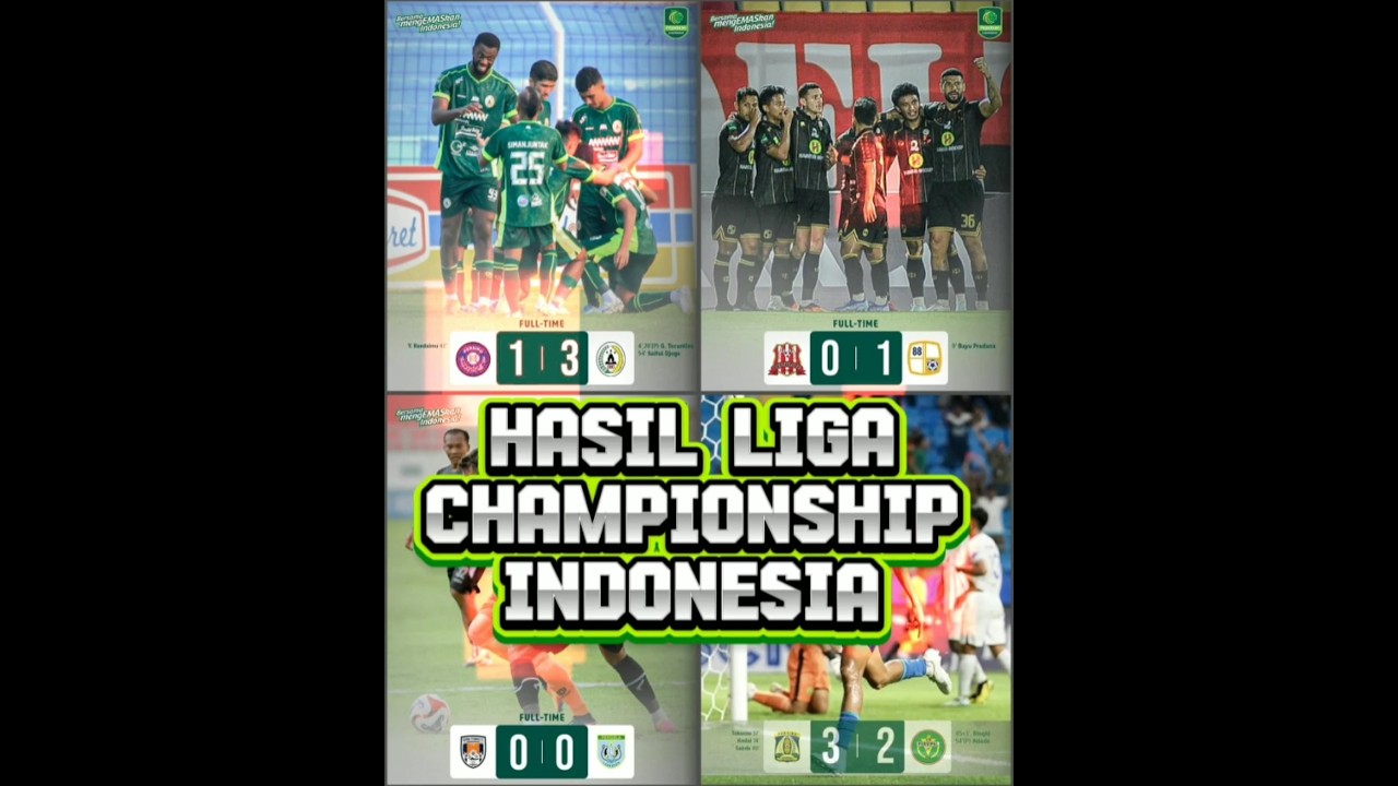 Hasil Liga 2 Championship Indonesia: Skor & Highlights Update ⚽
