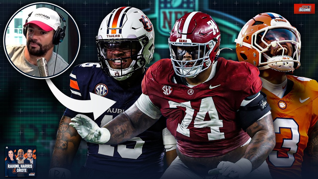 Clay Harbor breaks down the Bears' options in 2026 NFL Draft | Rahimi, Harris & Grote