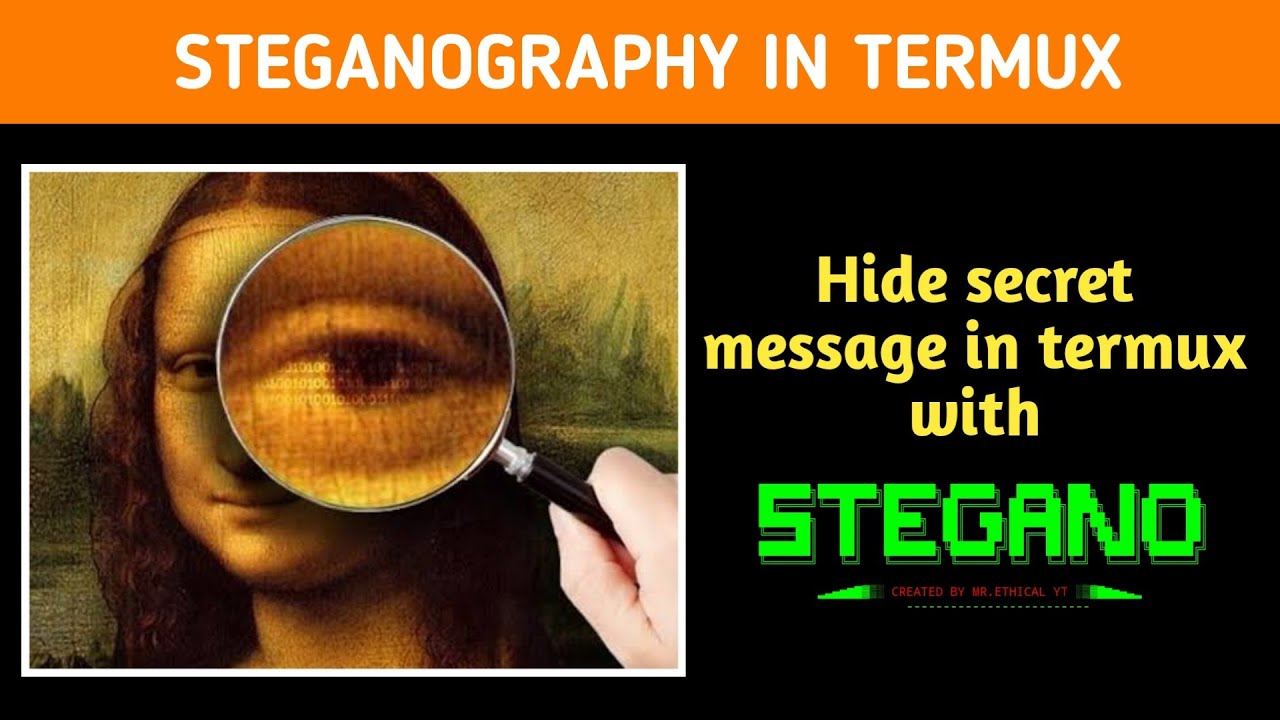 Secretly Hide Text in Images with Termux & Steganography π