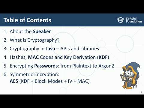 Cryptography for Java Developers: Nakov jProfessionals (Jan 2019)