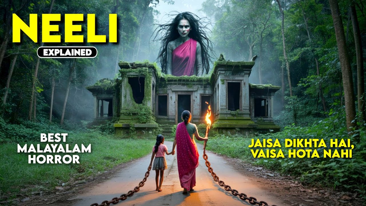 NEELI (2025) Movie Explained in Hindi | Shocking Twist & Malayalam Horror Analysis 🎬
