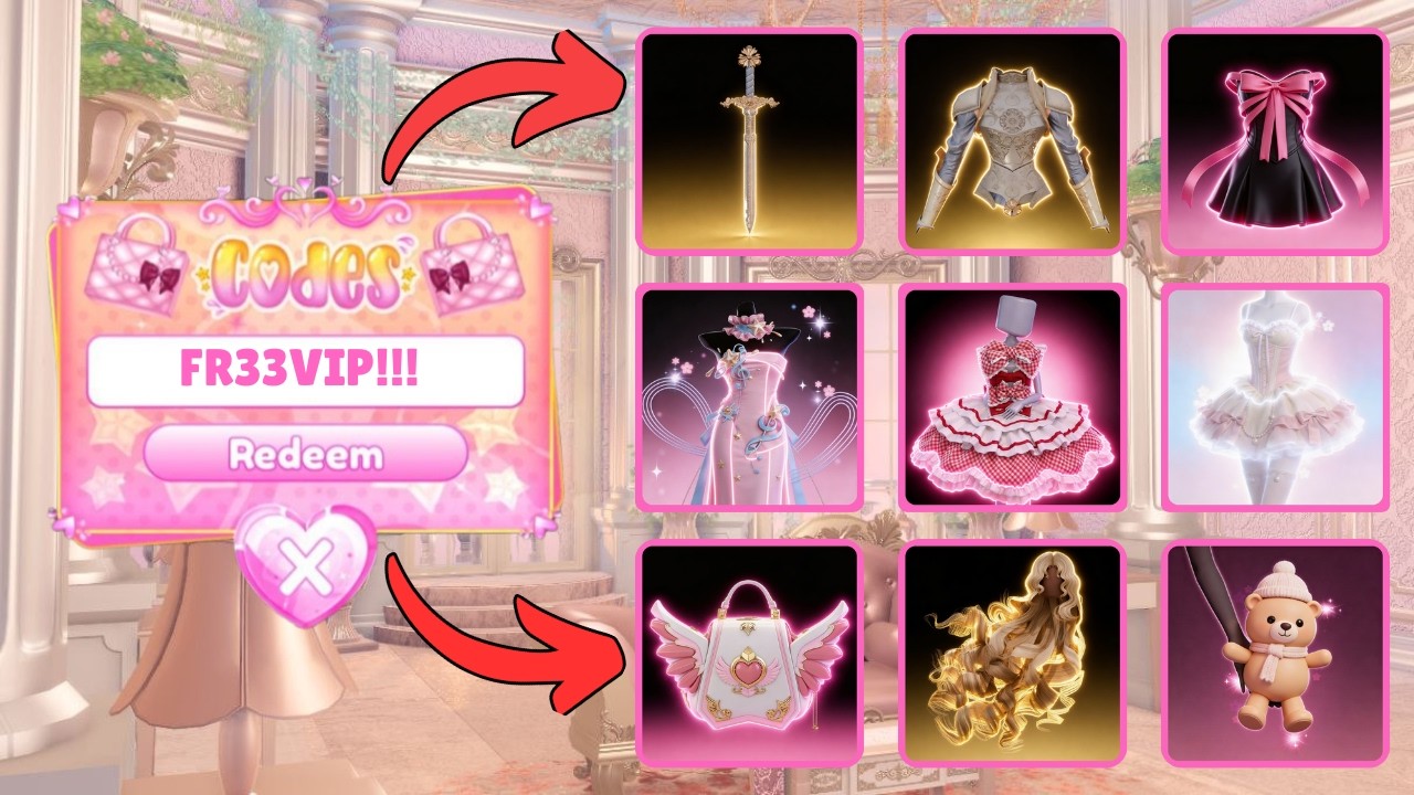 NEW SECRET CODES & FREE VIP IN DRESS TO IMPRESS!