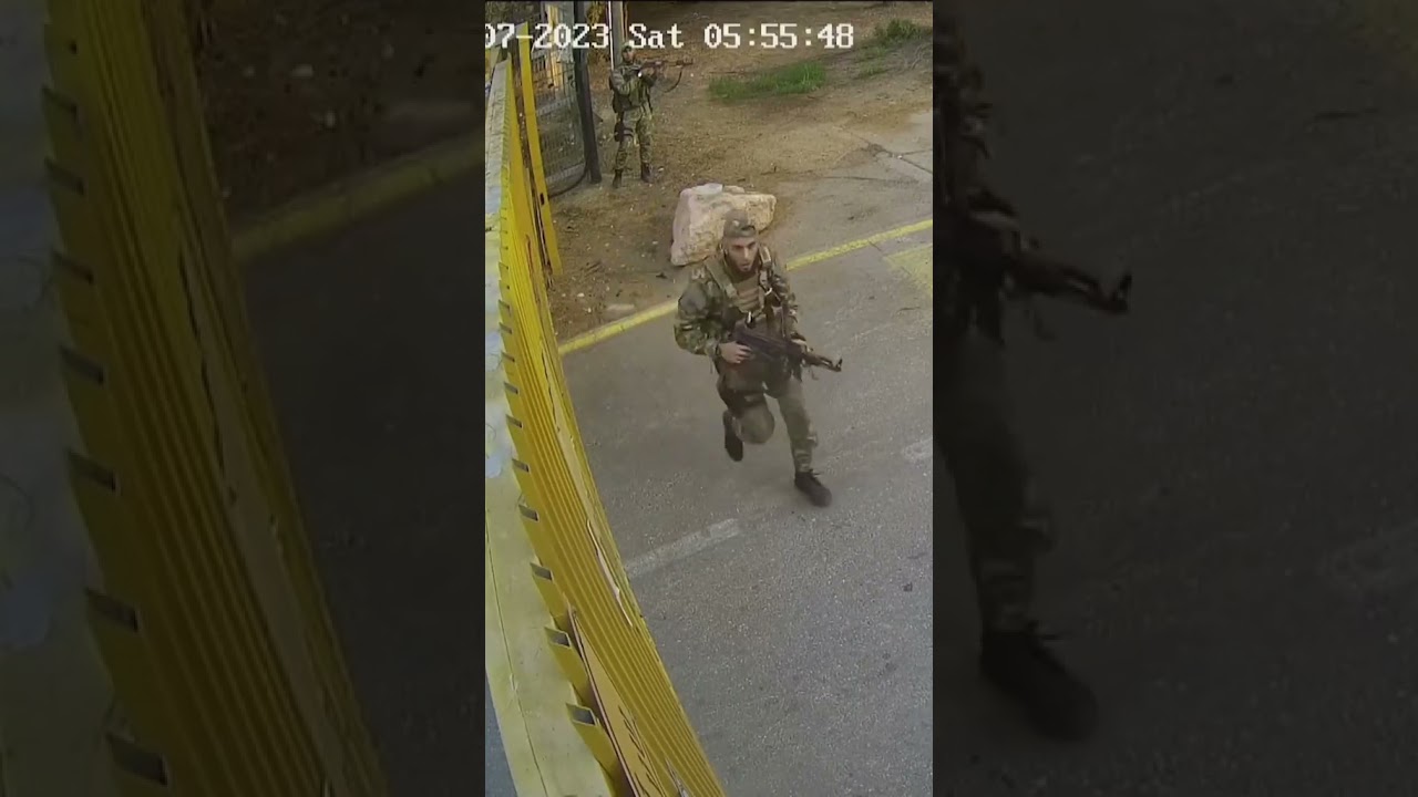 Hamas Fighters Break Into Kibbutz 🏠