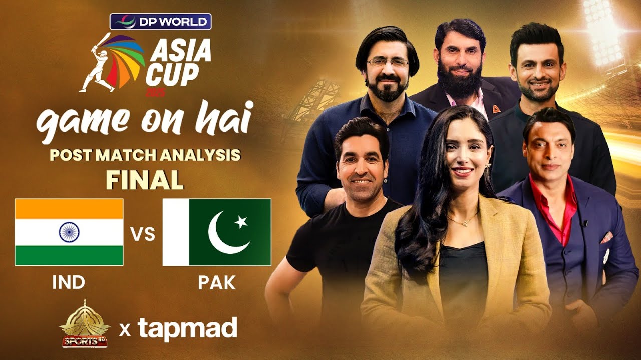 India vs Pakistan | Asia Cup 2025 Post-Match Analysis | Watch Live on Tapmad 🏏