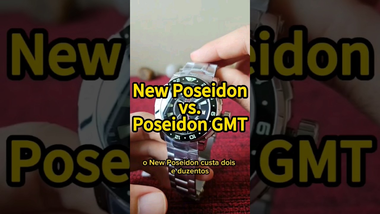 Poseidon vs. Poseidon GMT: Dive Watch Showdown 🌊